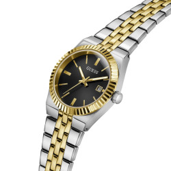 GUESS GW1101L3 ženski sat Vera Two Tone Medium Size Black Sunray Dial 32mm