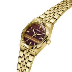 GUESS VERA GW1102L2 ženski sat Tiger Eye Gold Tone Date Window 32mm Medium Size Bestseller