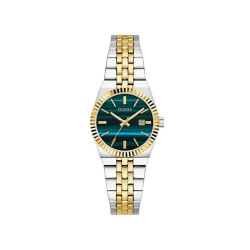 GUESS GW1102L3 ženski sat Vera Malachite Two Tone Medium Size Malachite Blue Green Dial 32mm