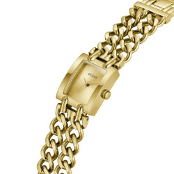 GUESS GW1112L2 ženski sat Micro Mod Heavy Metal Gold Tone Champagne Dial Edition Sunray Dial 20mm