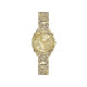 GUESS GW1114L2 ženski sat Olivia Floral Vintage Romantic Edition Gold Tone 30mm Exclusive