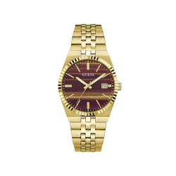 GUESS GW1129G2 unisex sat VINCENT Tiger Eye Gold Tone Date Window 39mm