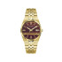 GUESS GW1129G2 unisex sat VINCENT Tiger Eye Gold Tone Date Window 39mm