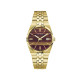 GUESS GW1129G2 unisex sat VINCENT Tiger Eye Gold Tone Date Window 39mm