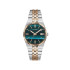 GUESS GW1129G6 unisex sat VINCENT Malachite Two Tone Silver Rose Gold Date Window 39mm
