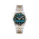 GUESS GW1129G6 unisex sat VINCENT Malachite Two Tone Silver Rose Gold Date Window 39mm