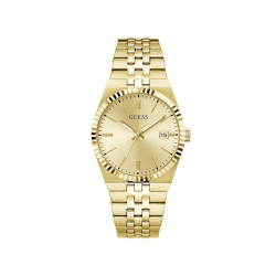 GUESS GW1153G2 unisex sat VINCENT Champagne Monochromatic Gold Tone Date Window 39mm