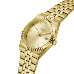 GUESS GW1153G2 unisex sat VINCENT Champagne Monochromatic Gold Tone Date Window 39mm