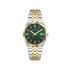 GUESS GW1153G4 unisex sat VINCENT Two Tone Date Window Green Sunray Dial 39mm