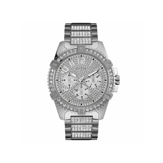 GUESS W0799G1 ženski sat Frontier Multifunction Silver Tone 48mm