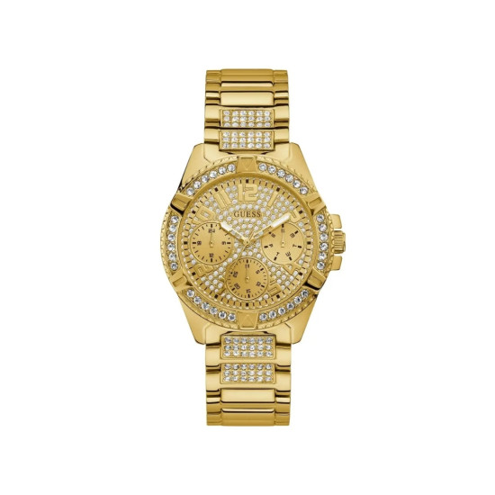 GUESS W1156L2 ženski sat Lady Frontier Multifunction Gold Tone 38mm