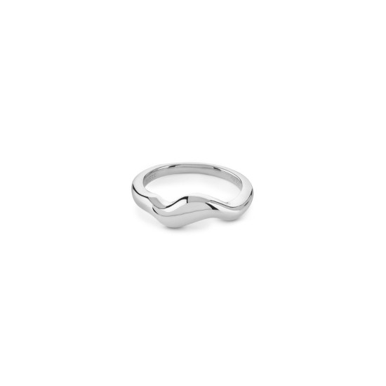 GUESS Fluid JSBR04412JWRH54 prsten Wave Desing 925 Sterling Silver Veličina 54- talasasti dizajn
