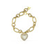 Guess JUBB04025JWYGWHS narukvica AMAMI Swarovski Crystal Mother-of-Pearl Gold Tone Plated Stainless Steel Veličina S