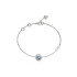 Guess JUBB04668JWRHLSS narukvica M'AMA NON M'AMA Silver Plated Stainless Steel Blue Crystal