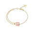 Guess JUBB05413JWYGRSS narukvica My Secret Light Pink Emajl Gold Tone Gold Plated Stainless Steel Bestseller