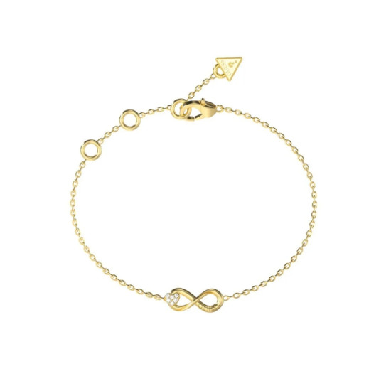 Guess JUBB06048JWYGS narukvica Infinity Gold Tone Stainless Steel
