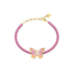 Guess JUBB06113JWYGMCS narukvica Borboleta Tennis Oval Pink Glam Vibe 