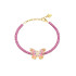 Guess JUBB06113JWYGMCS narukvica Borboleta Tennis Oval Pink Glam Vibe 