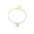Guess JUBB06124JWYGS narukvica Borboleta Pearl Gold Tone Plated Stainless Steel Romantic Glam