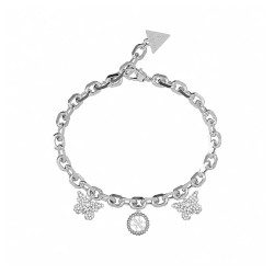 Guess JUBB06130JWRHS narukvica Borboleta Silver Plated Stainless Steel Pearl Details Veličina S