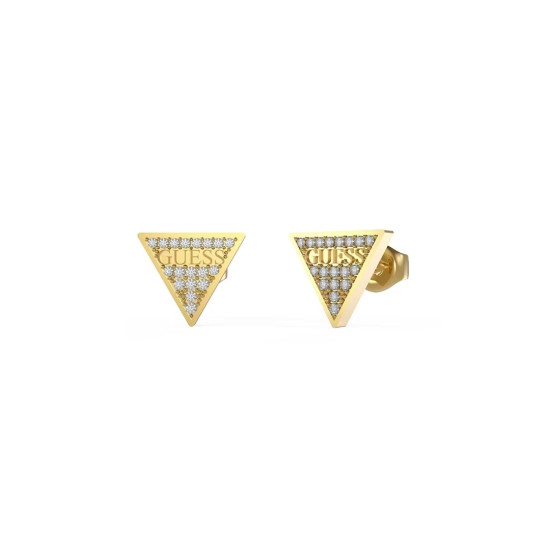 Guess JUBE02156JWYGT/U minđuše STUDS PARTY Swarovski Crystal Gold Tone Plated Stainless Steel 11mm