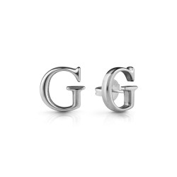 Guess JUBE02169JWRHT/U minđuše Studs Party Silver Plated Stainless Steel 11mm
