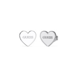 Guess JUBE02171JWRHT/U minđuše Studs Party Silver Plated Stainless Steel 11mm