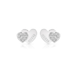 Guess JUBE02174JWRHT/U minđuše STUDS PARTY Swarovski Crystal Silver Plated Stainless Steel 12mm