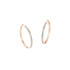 Guess JUBE02247JWRGT/U minđuše alke COLOR MY DAY Swarovski Crystal Rose Gold Plated Stainless Steel Bestseller 50mm