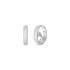 Guess JUBE03299JWRHT/U minđuše alke CRAZY EARRINGS Swarovski Crystal Silver Plated Stainless Steel 20mm