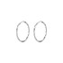 Guess JUBE04183JWRHT/U minđuše alke HOOPS I DID IT AGAIN Plated Stainless Steel 60mm