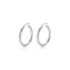 Guess JUBE04187JWRHT/U minđuše alke HOOPS I DID IT AGAIN Plated Stainless Steel 40mm