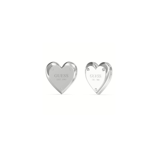 Guess JUBE04209JWRHT/U minđuše ALL YOU NEED IS LOVE Plated Stainless Steel 6mm