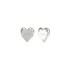 Guess JUBE04209JWRHT/U minđuše ALL YOU NEED IS LOVE Plated Stainless Steel 6mm