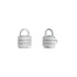 Guess JUBE05419JWRHT/U minđuše My Secret Swarovski Crystal Silver Stainless Steel Bestseller 16mm