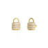 Guess JUBE05419JWYGT/U minđuše My Secret Swarovski Crystal Gold Tone Plated Stainless Steel Bestseller 16mm