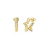 Guess JUBE05539JWYGT/U minđuše alke ICONIQUE Stars Gold Tone Plated Stainless Steel Bestseller