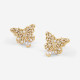 Guess JUBE06117JWYGT/U minđuše Borboleta Butterfly Pearl Gold Tone Plated Stainless Steel 25mm