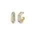 Guess JUBE06188JWYGT/U minđuše alke Lioness Queen Gold Tone Stainless Steel Swarovski Crystal 20mm