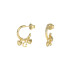 Guess JUBE06198JWYGT/U minđuše alke G Talisman Gold Tone Stainless Steel 22mm Charm