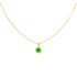 Guess JUBN02245JWYGEMT/U ogrlica Color My Day Gold Tone Emerald Green Cristal 10mm BESTSELLER
