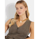 Guess JUBN04013JWYGWHT/U ogrlica Amani XL Bold Exclusive Swarovski Crystal Gold Tone Plated Stainless Steel