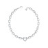 Guess JUBN05015JWRHT/U ogrlica Beloved Heart Swarovski Crystal Plated Stainless Steel