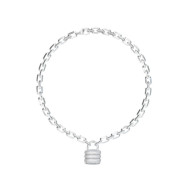 Guess  JUBN05415JWRHT/U ogrlica My Secret XL Swarovski Crystal Silver Stainless Steel Bestseller