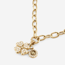 Guess JUBN06043JWYGT/U ogrlica Love Bites Swarovski Crystal Gold Tone Stainless Steel Lucky Charm