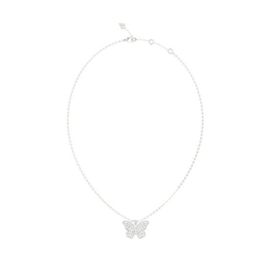 Guess JUBN06119JWRHT/U ogrlica Borboleta Pearl & Crystal Romantic Silver Stainless Steel 