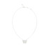 Guess JUBN06119JWRHT/U ogrlica Borboleta Pearl & Crystal Romantic Silver Stainless Steel 