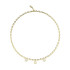 Guess JUBN06129JWYGT/U ogrlica Borboleta Butterfly Charms • Pearl & Crystal Gold Tone Plated Stainless Steel