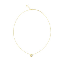 Guess JUBN06232JWYGT/U ogrlica Aurora Moon & Diamond Effect Gold Tone Plated Stainless Steel FAZA MESECA BESTSELLER