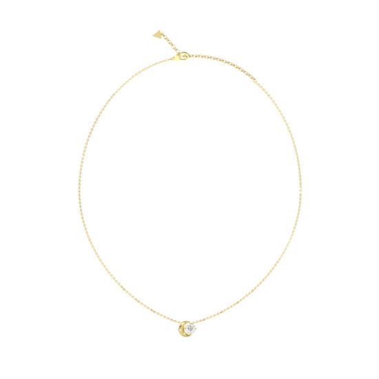Guess JUBN06232JWYGT/U ogrlica Aurora Moon & Diamond Effect Gold Tone Plated Stainless Steel FAZA MESECA BESTSELLER